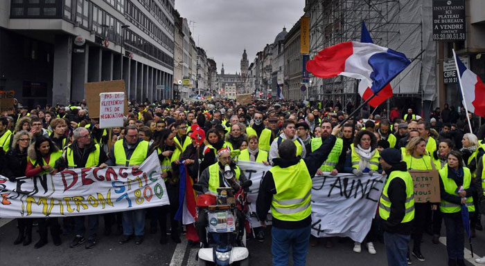 Manifestations et gilets jaunes